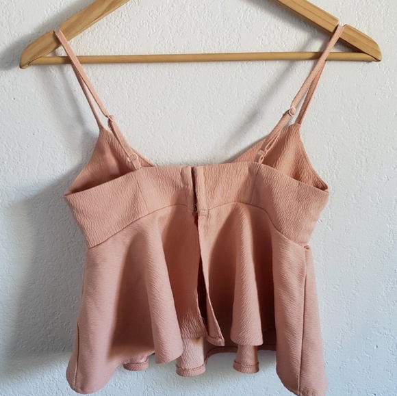 Blush Crop Top Bralette - Picture 3 of 3